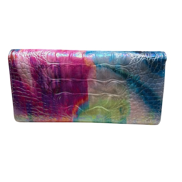 🎄🎁Brahmin Veronica Impression Melbourne Multicolor Women's Wallet - Picture 2 of 5